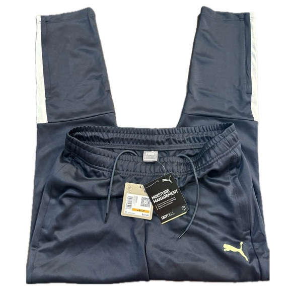 NWT Puma Liga Training Tapered Jogger Pants Womens Small Navy Performance - Picture 3 of 5